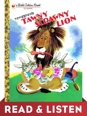 cover image of Tawny Scrawny Lion (Little Golden Book)
